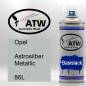 Preview: Opel, Astrosilber Metallic, 86L: 400ml Sprühdose, von ATW Autoteile West.